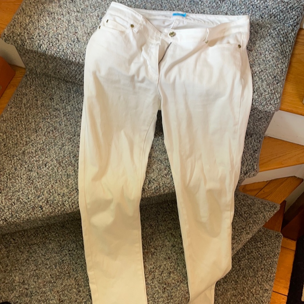 White jeans